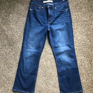 Madewell Cali Demi-boot high rise Jeans